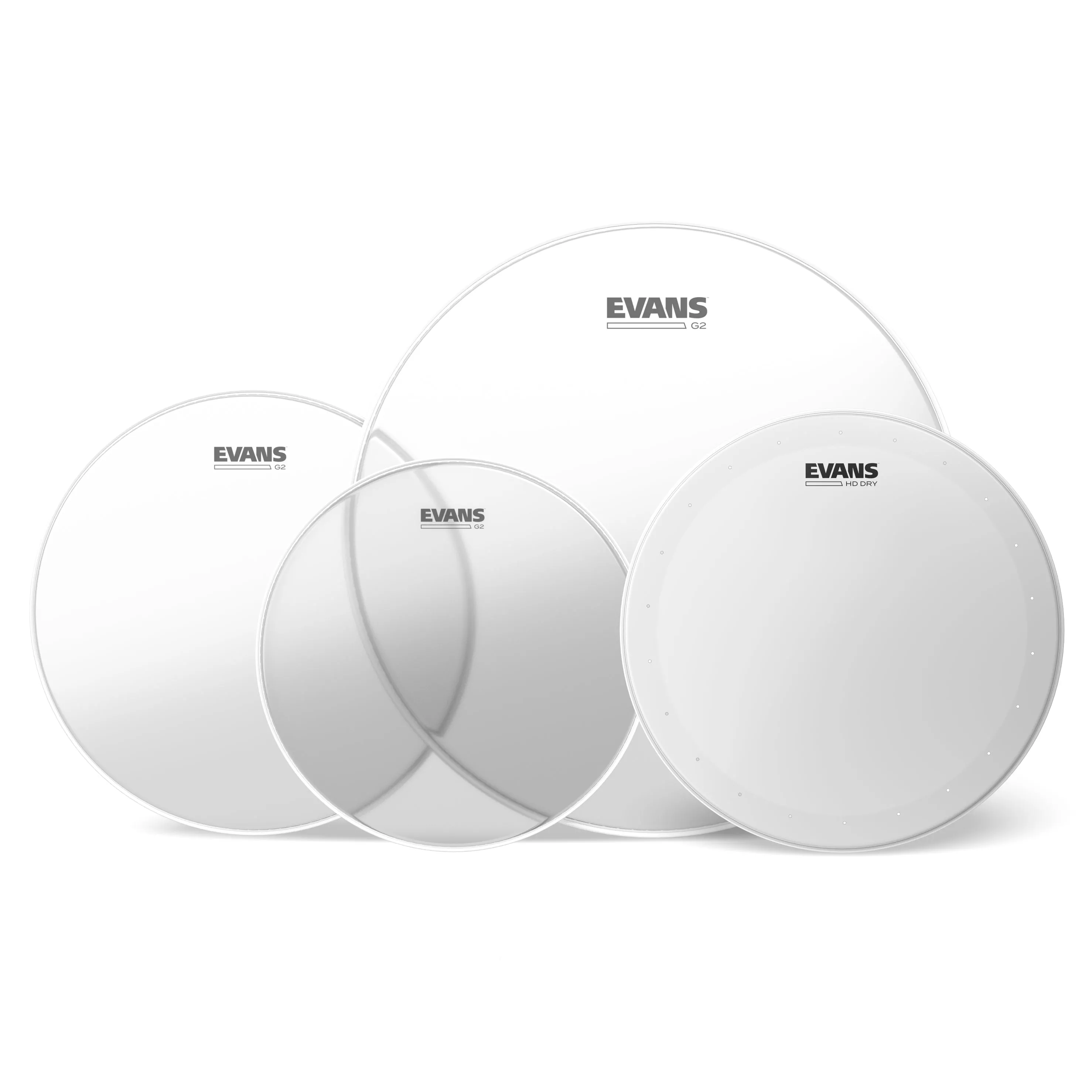evans-epp-g2hdd-r-g2-clear-rock-pack-10-12-16-with-14-hd-dry-snare-batter EVANS EPP-G2HDD-R G2 CLEAR ROCK PACK (10" 12" 16") WITH 14" HD DRY SNARE BATTER