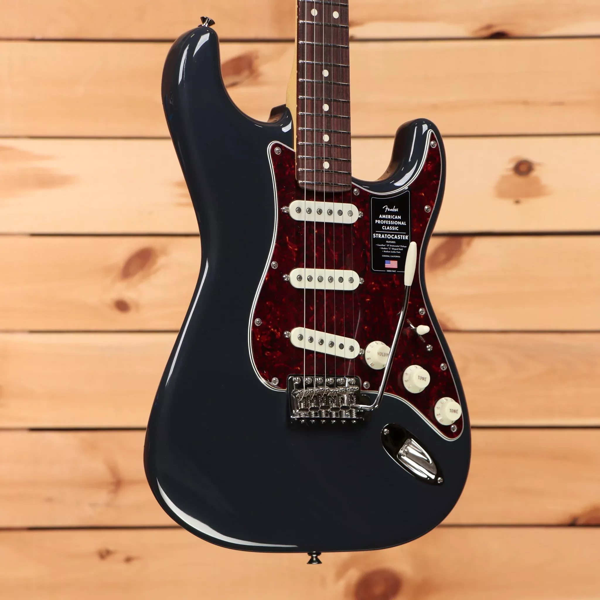 fender-american-professional-classic-stratocaster-faded-black Fender American Professional Classic Stratocaster - Faded Black
