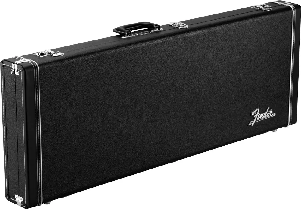 fender-classic-series-wood-case-jazzmaster-jaguar-black Fender Classic Series Wood Case - Jazzmaster/Jaguar - Black