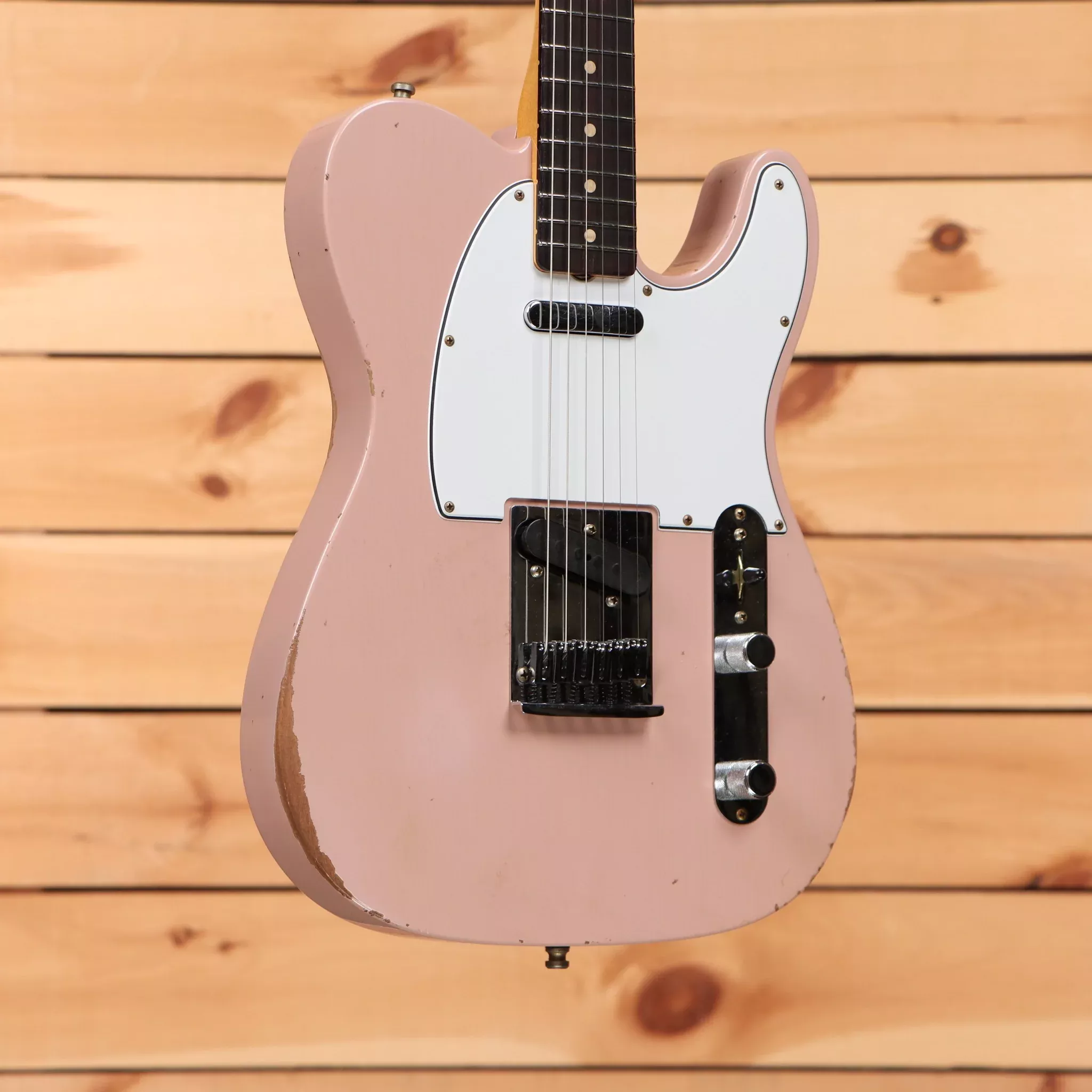 fender-custom-shop-telecaster-pro-relic-dirty-shell-pink Fender Custom Shop Telecaster Pro Relic - Dirty Shell Pink