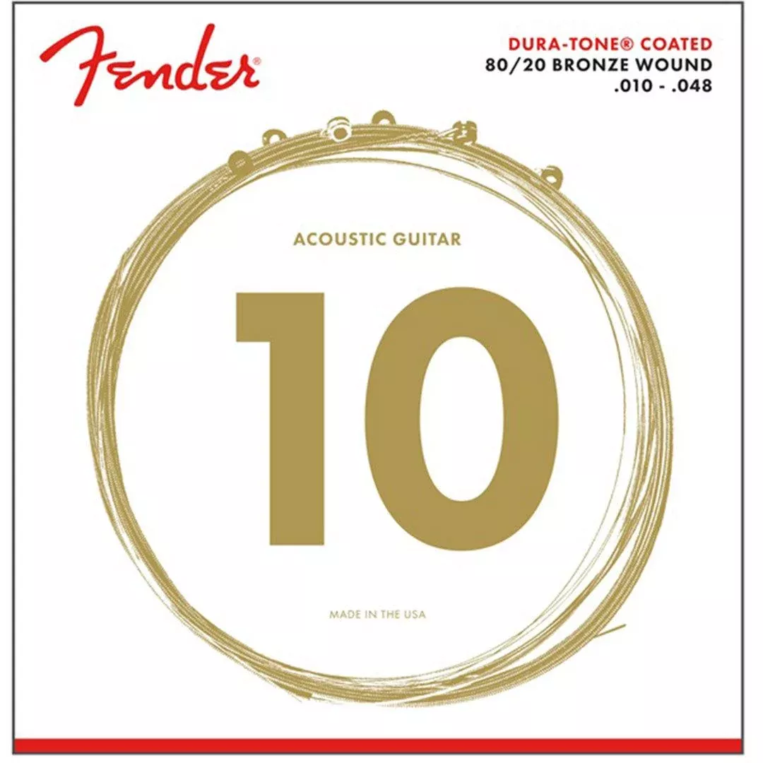 fender-dura-tone-acoustic-guitar-strings-880xl-80-20-coated-010-048 Fender Dura-Tone Acoustic Guitar Strings 880XL 80/20 Coated .010-.048