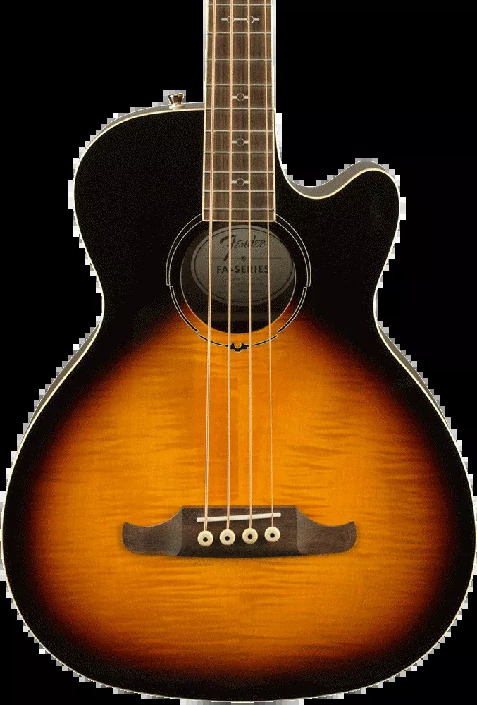 Fender FA-450CE Acoustic/ Electric Bass Guitar - Sunburst