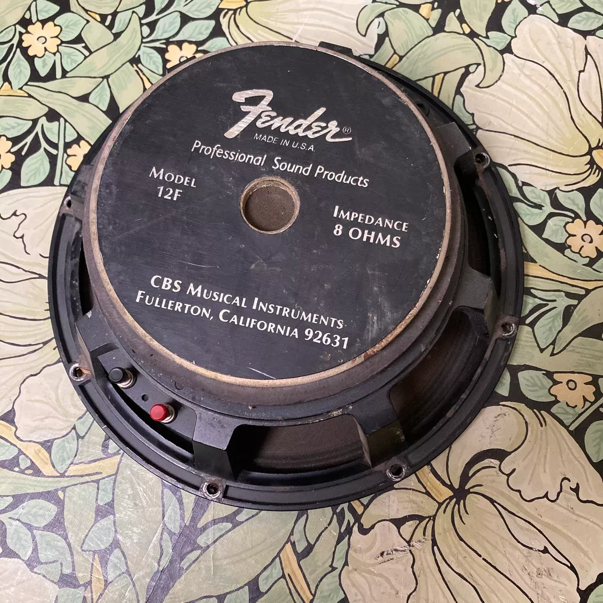 fender-model-12f-electro-voice-vintage-speaker Fender Model 12F Electro-Voice Vintage Speaker