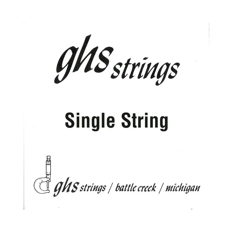 GHS Phosphor Bronze Loop End Single String, .022in
