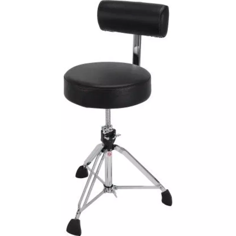 gibraltar-9000-series-13-round-drum-throne-with-backrest-9608rb Gibraltar 9000 Series 13“ Round Drum Throne with Backrest - 9608RB