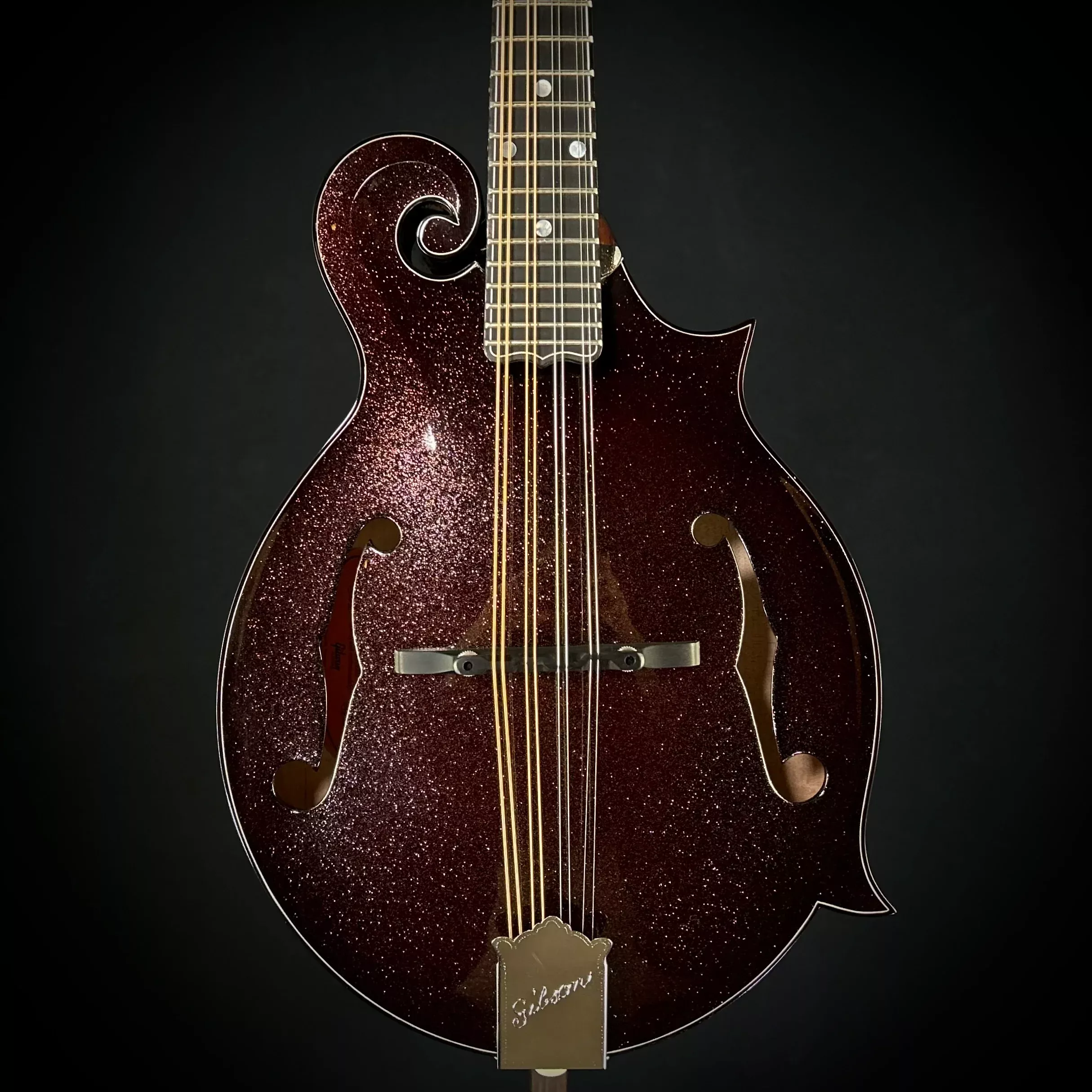 gibson-f-5g-silver-sparkle-gloss Gibson F-5G - Silver Sparkle Gloss