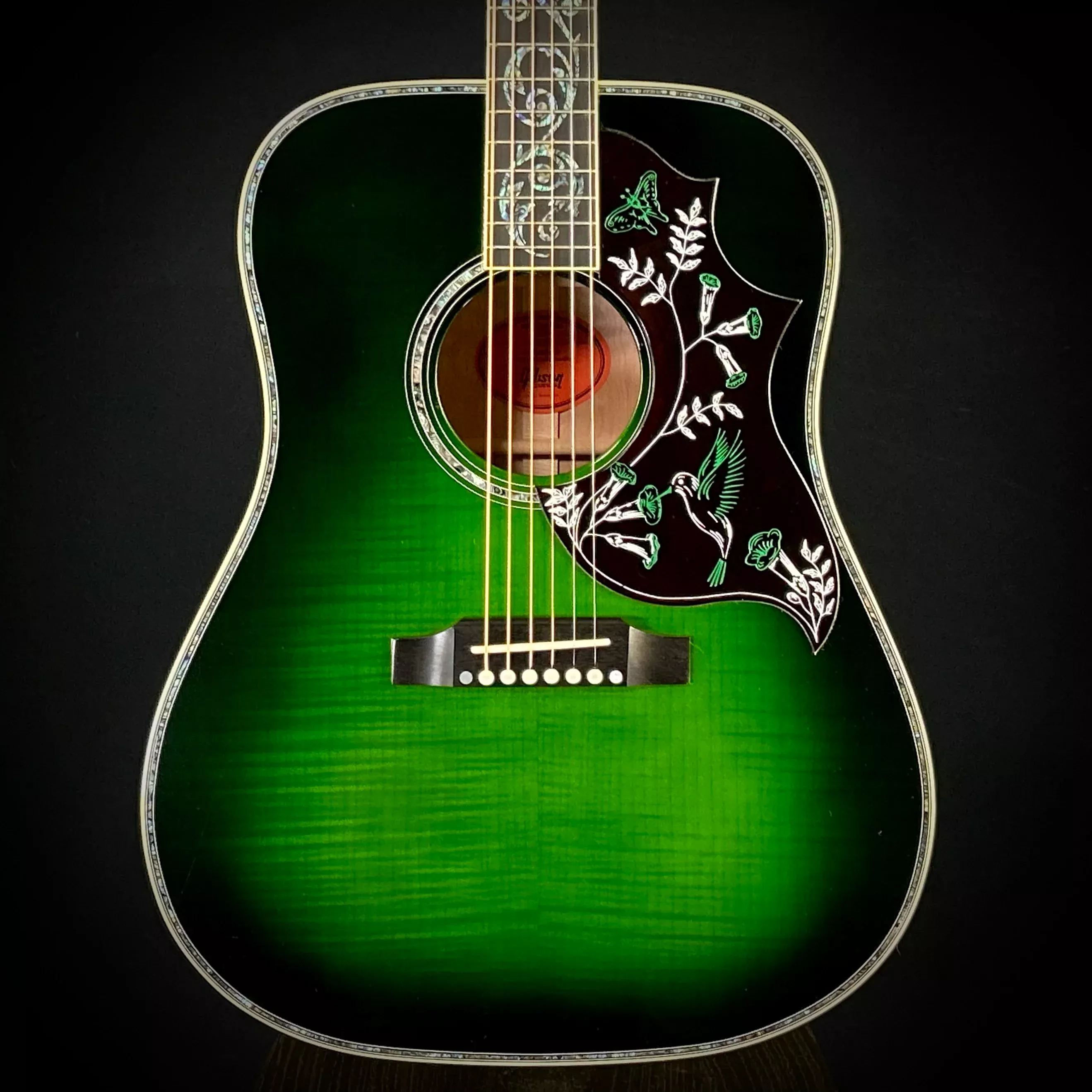 Gibson Hummingbird Ultima Exclusive - Emerald Green
