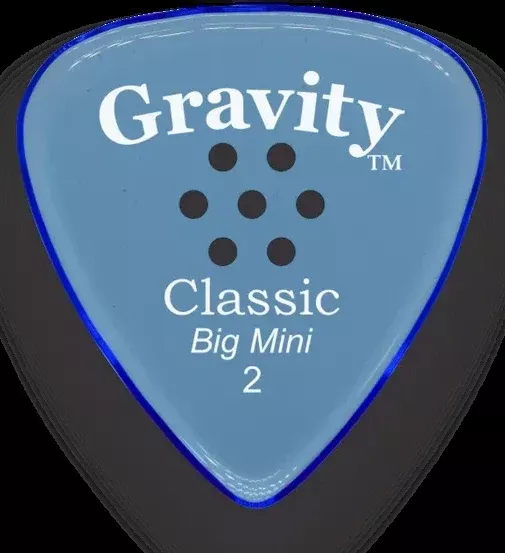 gravity-picks-2mm-blue-guitar-pick Gravity Picks - 2mm Blue Guitar Pick