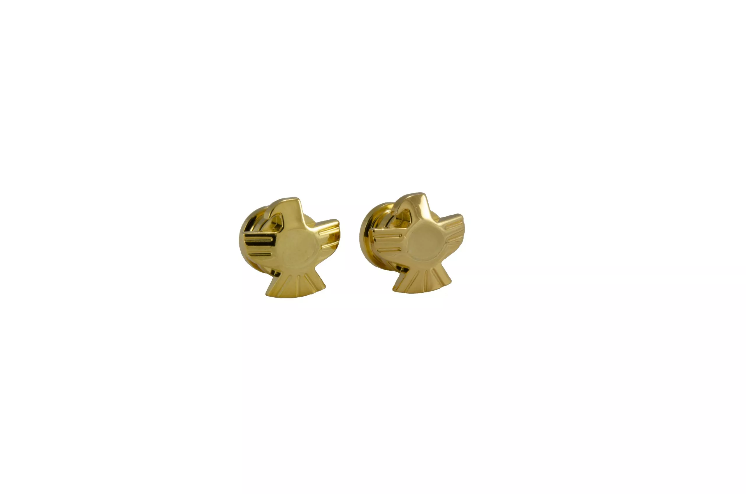 GROVER ARTIST STRAP BUTTON EAGLE GOLD
