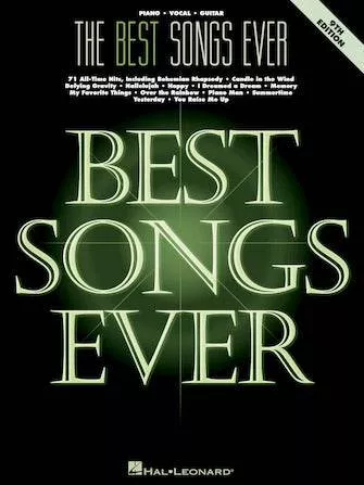 hal-leonard-00265721-best-songs-ever-9th-edition HAL LEONARD 00265721 The Best Songs Ever - 9th Edition