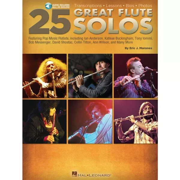 hal-leonard-hl00140928-25-great-flute-solos HAL LEONARD HL00140928 25 Great Flute Solos