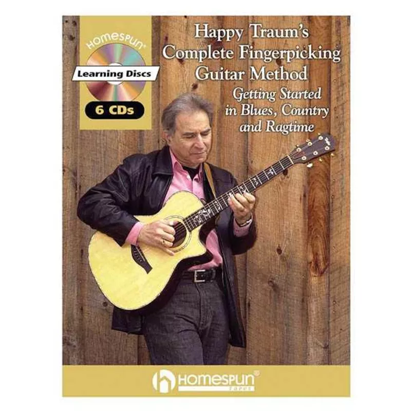 Happy Traum’s Complete Fingerpicking Guitar Method – Getting Started in Blues, Country and Ragtime