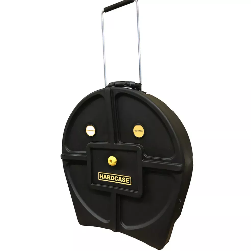 hardcase-22-black-cymbal-case-with-wheels Hardcase 22" Black Cymbal Case With Wheels