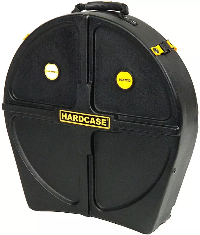 hardcase-cymbal-hardcase-with-wheels-22in-black HARDCASE Cymbal Hardcase with wheels 22in - black