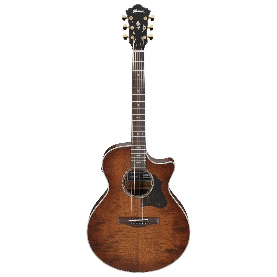 Ibanez AE340FMHMHS Grand Auditorium Acoustic-Electric Guitar Mahogany Sunburst
