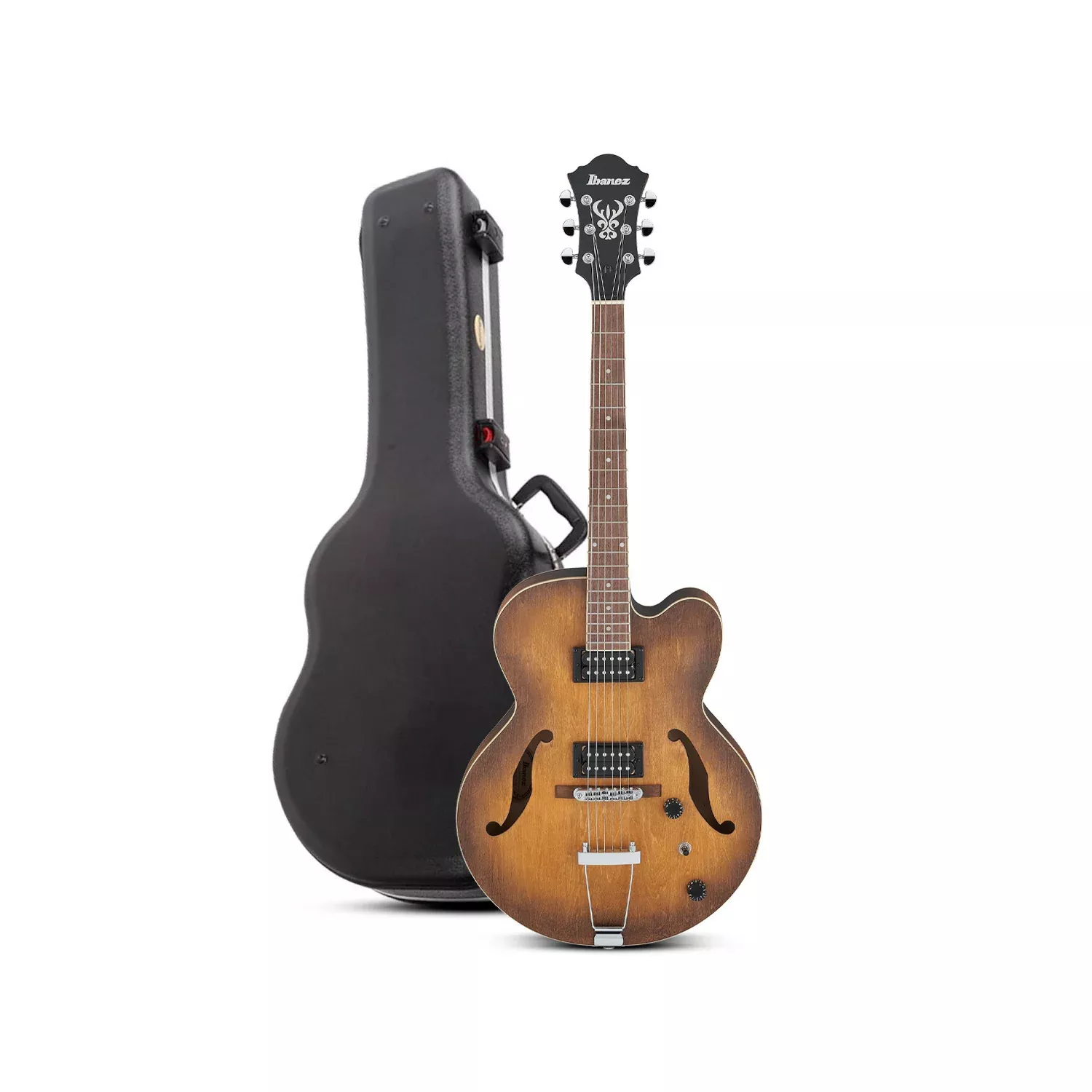 ibanez-af55-artcore-hollow-body-electric-guitar-tobacco-flat-with-case Ibanez AF55 Artcore Hollow-Body Electric Guitar (Tobacco Flat) with Case