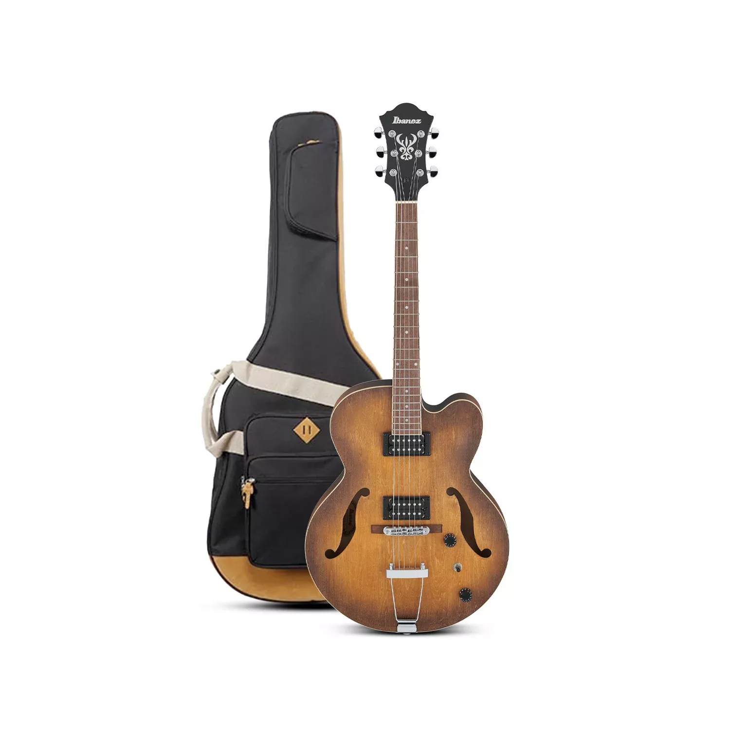 ibanez-af55-artcore-hollow-body-electric-guitar-tobacco-flat-with-gig-bag Ibanez AF55 Artcore Hollow-Body Electric Guitar (Tobacco Flat) with Gig Bag