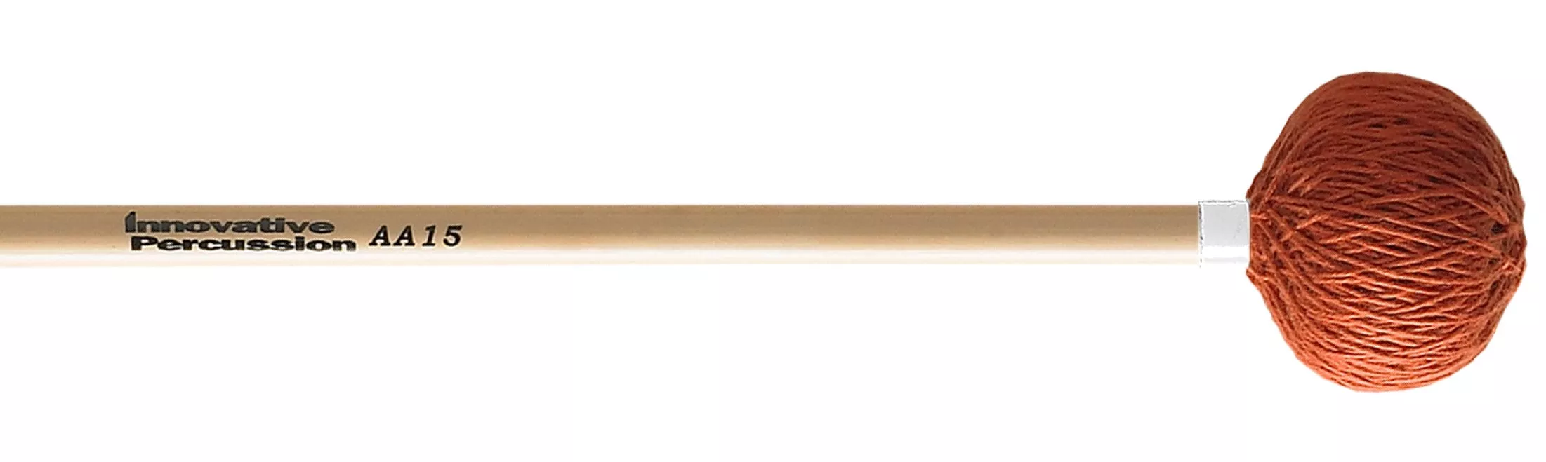 INNOVATIVE PERCUSSION AA15 SOFT VIBRAPHONE / MARIMBA MALLETS ORANGE CORD RATTAN