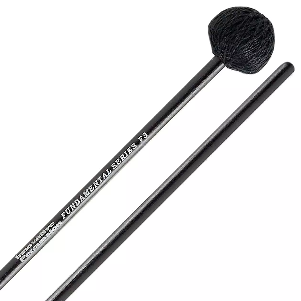 INNOVATIVE PERCUSSION F3 SOFT VIBRAPHONE MALLETS BLACK CORD BIRCH (PAIR)