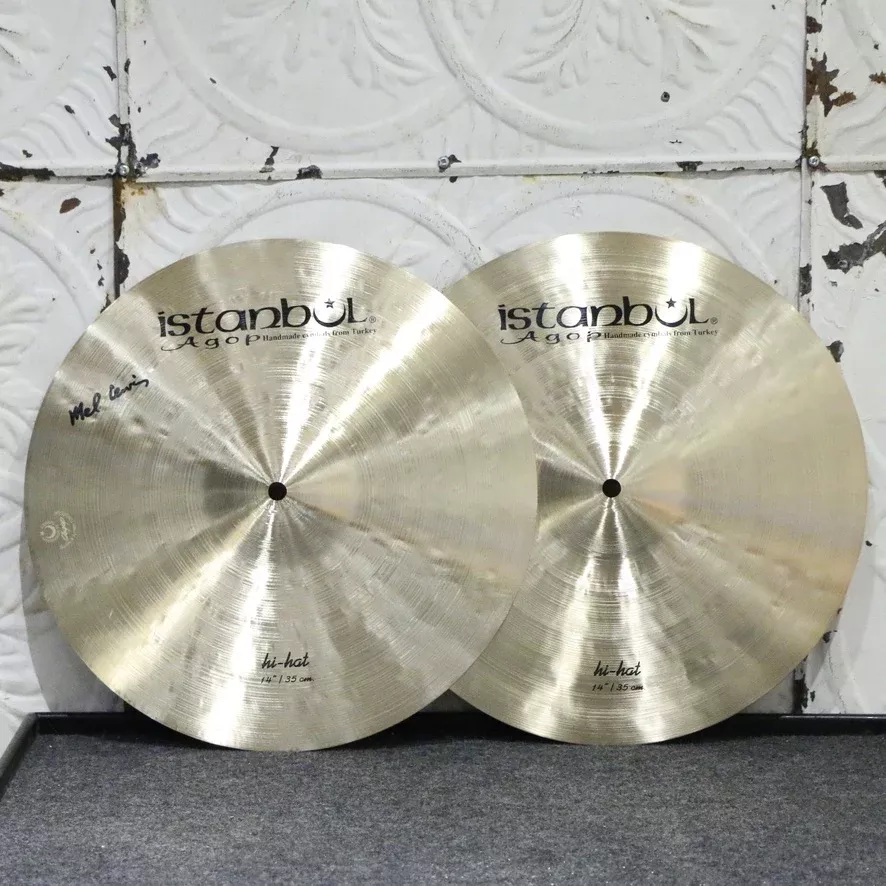 istanbul-agop-mel-lewis-hi-hat-cymbals-14in Istanbul Agop Mel Lewis Hi-hat Cymbals 14in