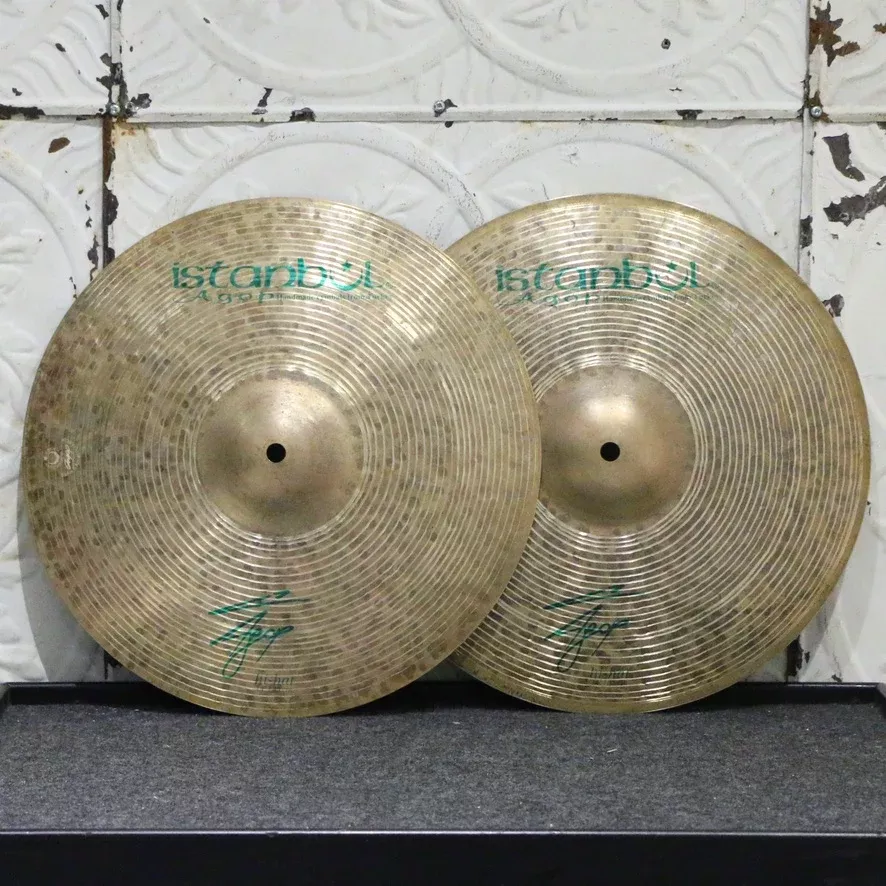 istanbul-agop-signature-hi-hat-cymbals-14in Istanbul Agop Signature Hi-Hat Cymbals 14in