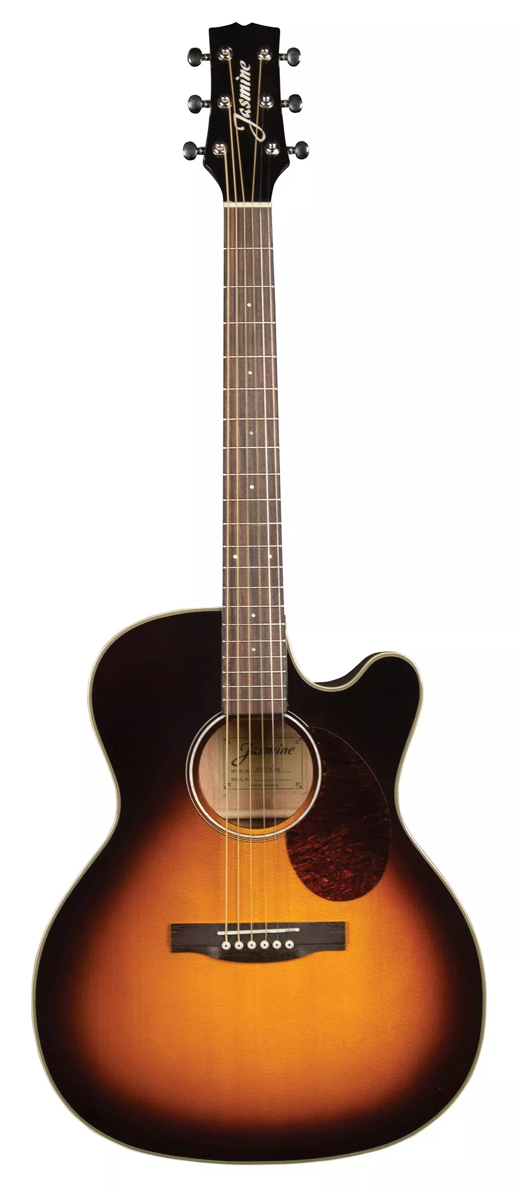 jasmine-orchestra-style-acoustic-electric-guitar-sunburst-jo37ce-sb Jasmine Orchestra Style Acoustic Electric Guitar - Sunburst - JO37CE-SB