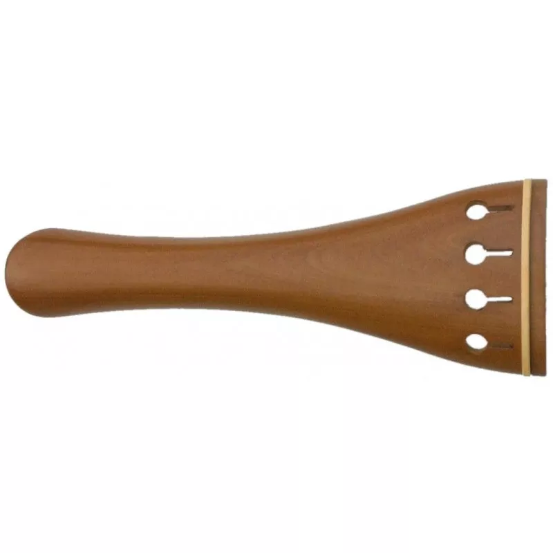 JSB Tulip Style Violin Tailpiece, Boxwood with Boxwood Fret