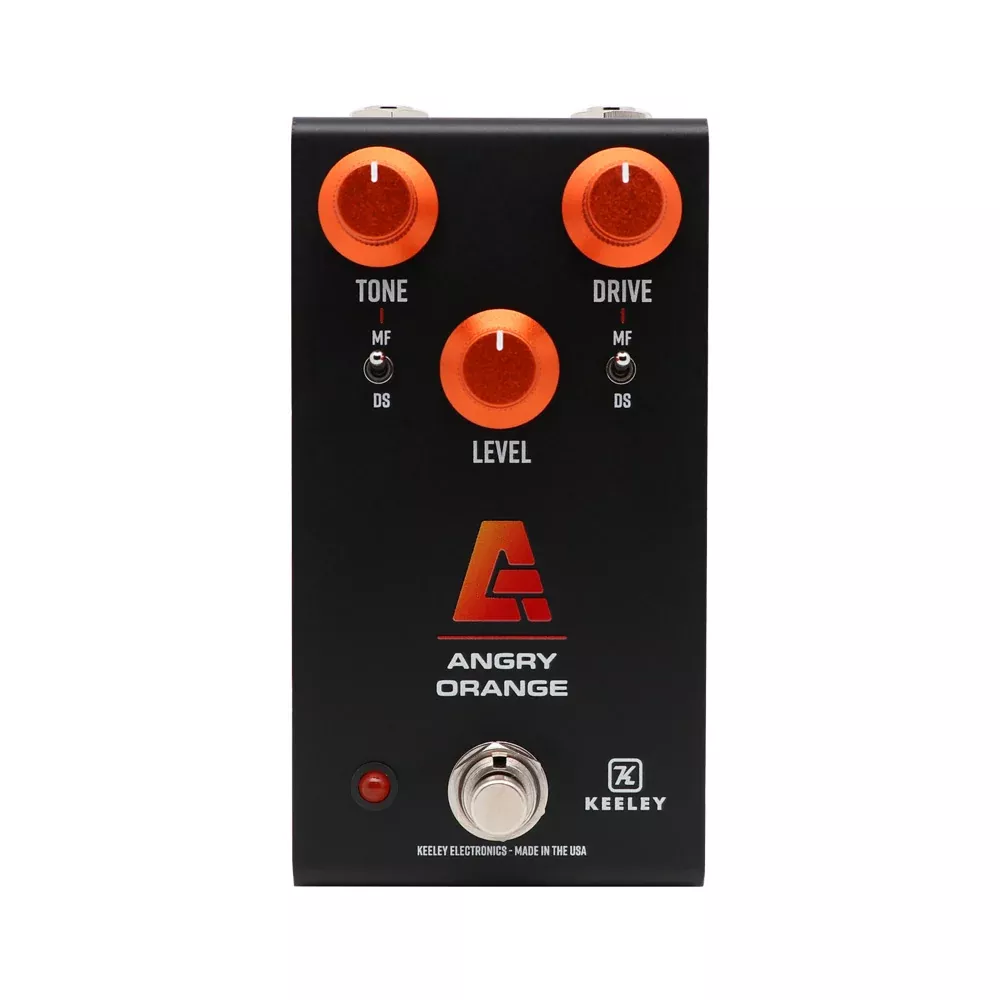 keeley-angry-orange-distortion-fuzz-pedal Keeley Angry Orange Distortion and Fuzz Pedal