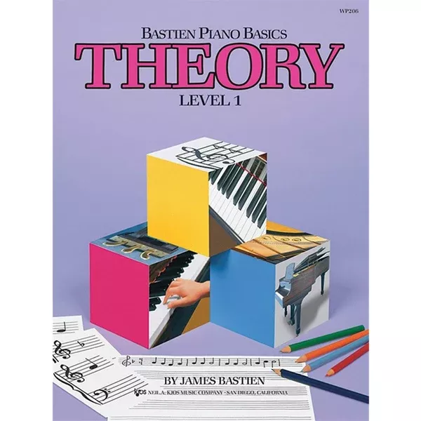 KJOS WP206 Bastien Piano Basics Theory Level 1