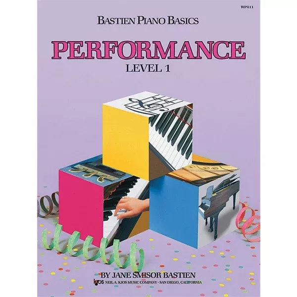kjos-wp211-bastien-piano-basics-performance-level-1 KJOS WP211 Bastien Piano Basics Performance Level 1