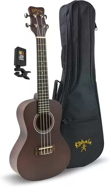 kohala-kpps-soprano-ukulele-pack-includes-padded-gig-bag-clip-on-tuner Kohala KPPS Soprano Ukulele Pack, Includes Padded Gig Bag & Clip-on Tuner
