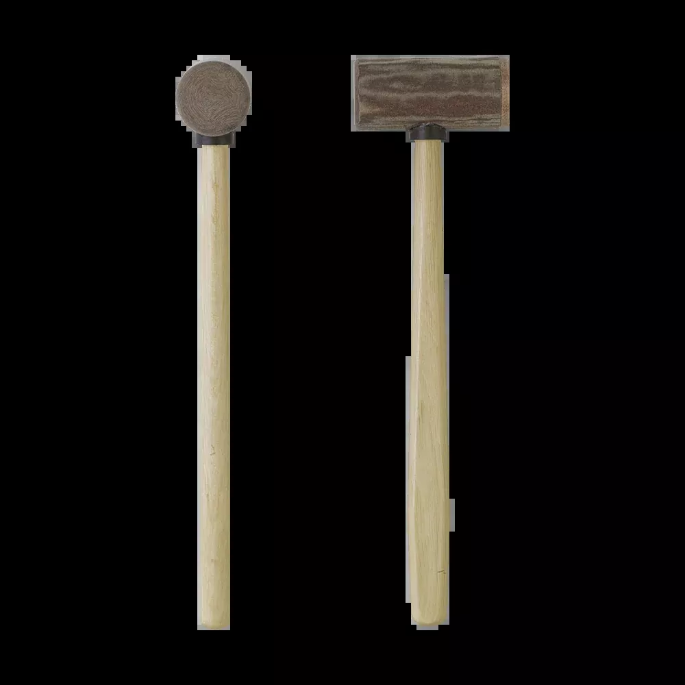 Kolberg ES843H ELASTICO Tubular Bell Hammers hard leather & soft leather small