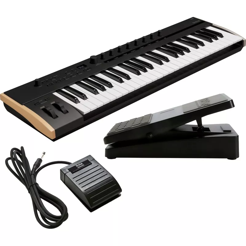 korg-keystage-49-poly-at-midi-keyboard-controller-pedal-kit Korg Keystage 49 Poly AT MIDI Keyboard Controller PEDAL KIT