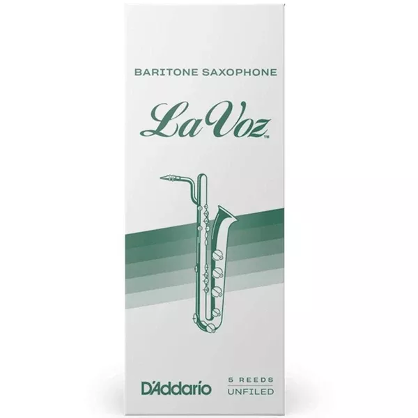 LA VOZ RLC05MS Medium Soft Bari Sax Reeds, Box of 5