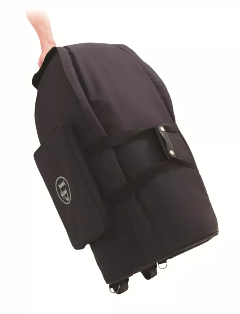 latin-percussion-lp546-bk-black-conga-pro-bag-w-wheels Latin Percussion LP546-BK Black Conga Pro Bag w/Wheels