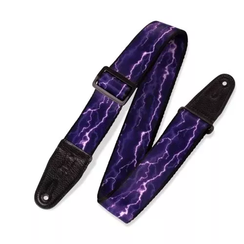 levy-s-leathers-2-lightning-bolt-guitar-strap-mp-18 Levy's Leathers 2" Lightning Bolt Guitar Strap - MP-18