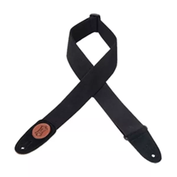 levys-mssc4blk-3-black-cotton-bass-guitar-strap LEVYS MSSC4BLK 3" Black Cotton Bass Guitar Strap