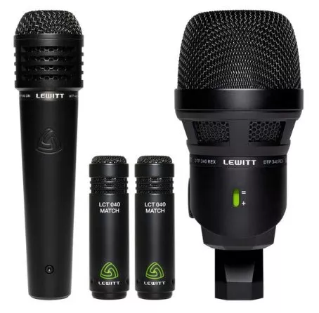 lewitt-audio-beatkit-4-piece-drum-microphone-kit Lewitt Audio BEATKIT 4-Piece Drum Microphone Kit