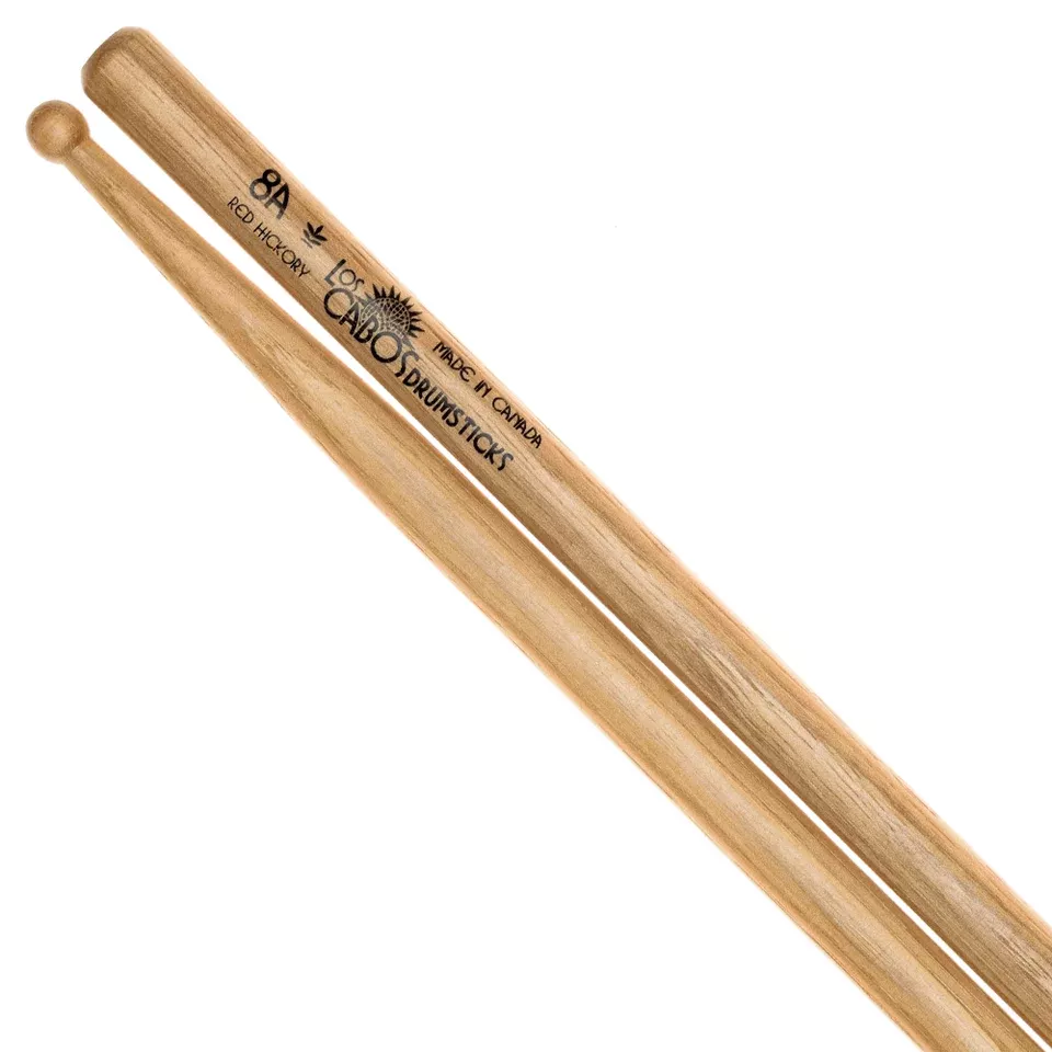 Los Cabos Drumsticks - 3-pack Red Hickory Drumsticks