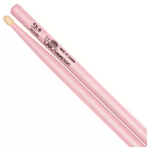 Los Cabos Drumsticks - Pink White Hickory Drumsticks
