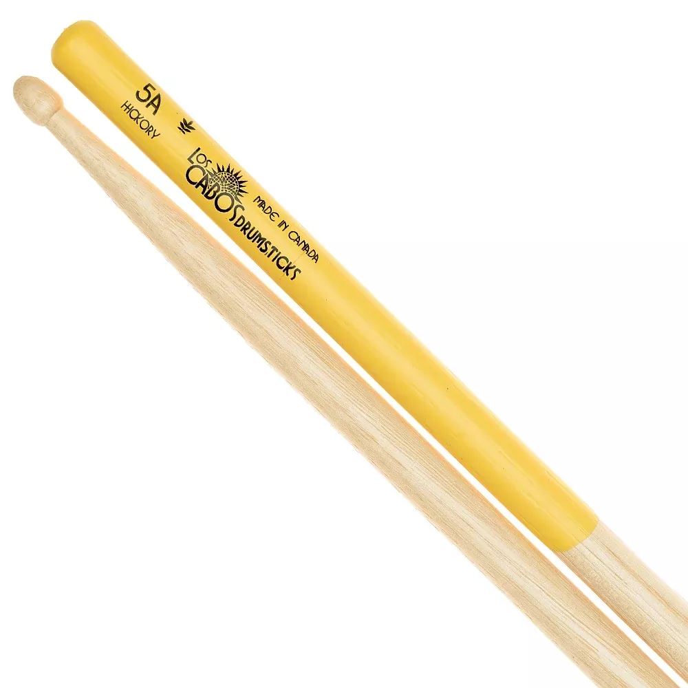 Los Cabos Hickory Drumsticks 5A - Yellow Jacket