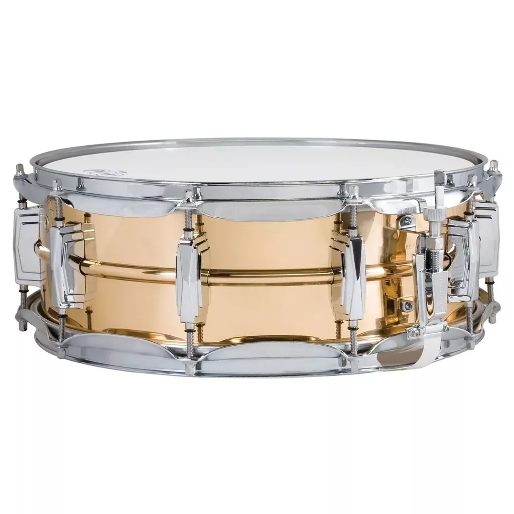 ludwig-bronze-phonic-lb550-14x5-bronze-snare-drum-imperial-lugs Ludwig Bronze Phonic LB550 14x5" Bronze Snare Drum, Imperial Lugs