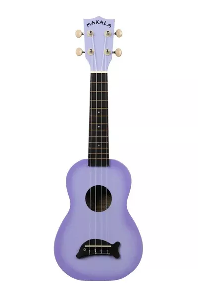 MAKALA MKSDPLBURST Purple Burst Soprano Dolphin Ukulele