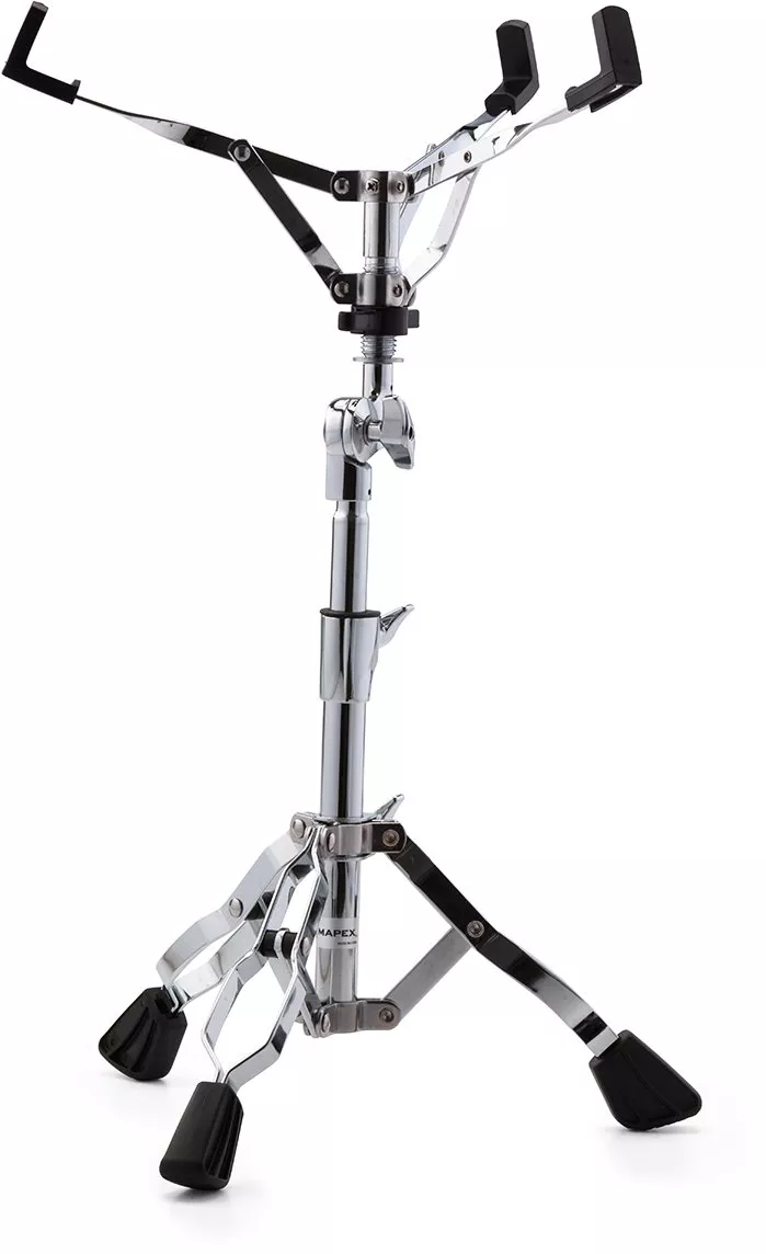 Mapex 400 Double Braced Ratchet Adjuster Snare Stand - Chrome