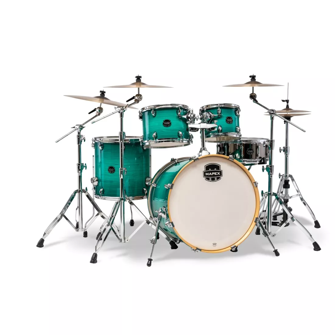 mapex-armory-5-pc-rock-shell-pack-10-12-16-22-14s-jade-stone-burst-ar529svjo Mapex Armory 5-Pc Rock Shell Pack 10/12/16/22/14s (Jade Stone Burst) AR529SVJO