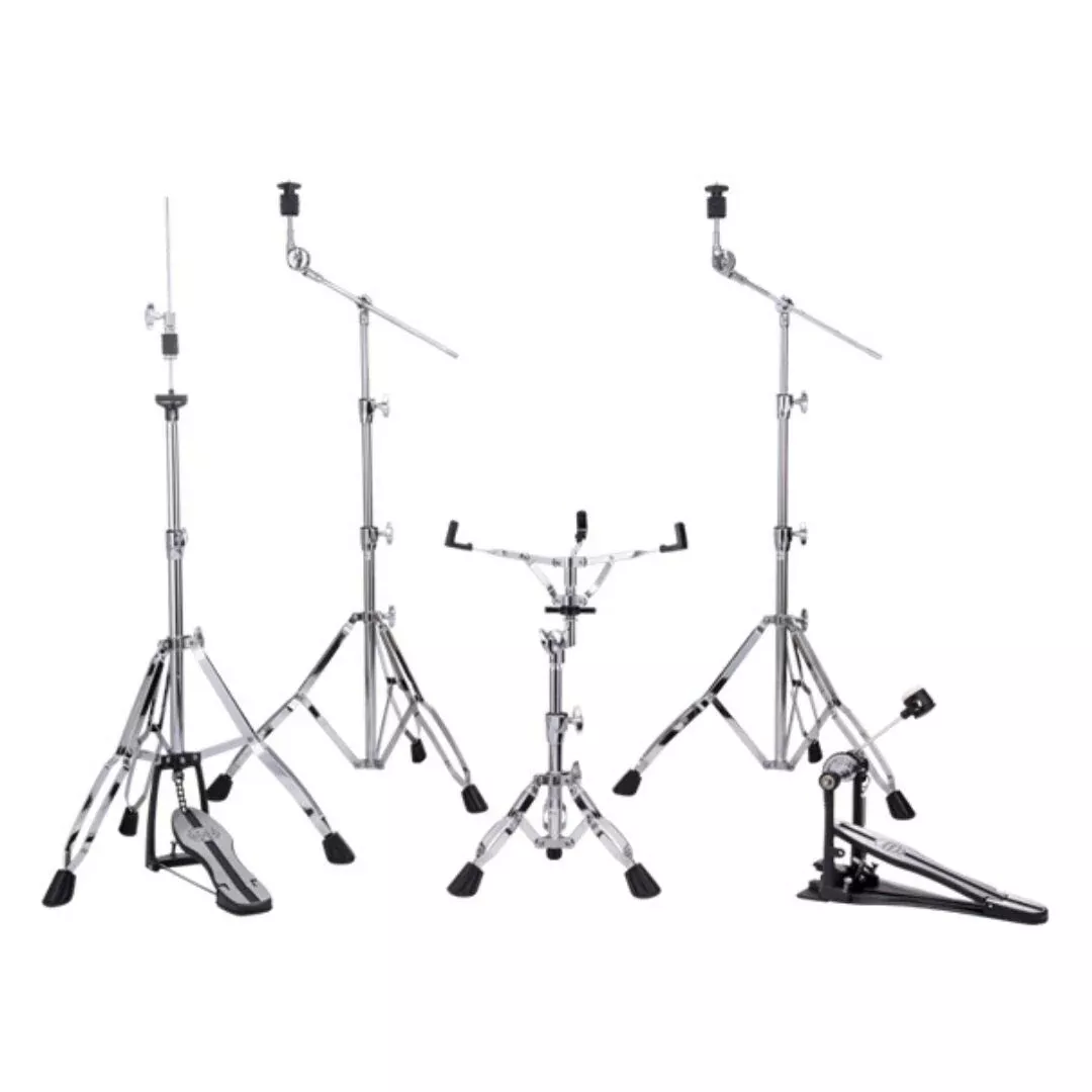 Mapex HP4005 5-Piece Venus 400 Series All-Purpose Hardware Pack with Concave Leg Design (Chrome)