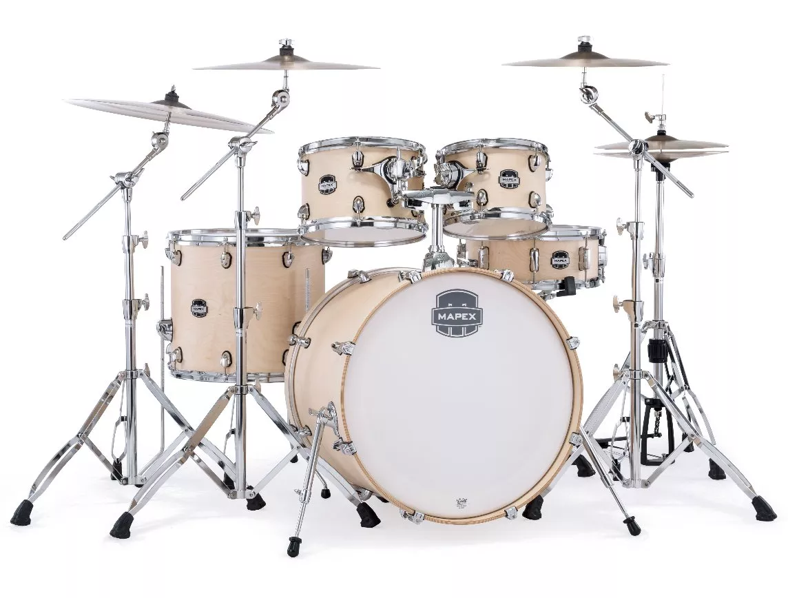 Mars Maple 5 Piece Rock Shell Pack in Natural Satin