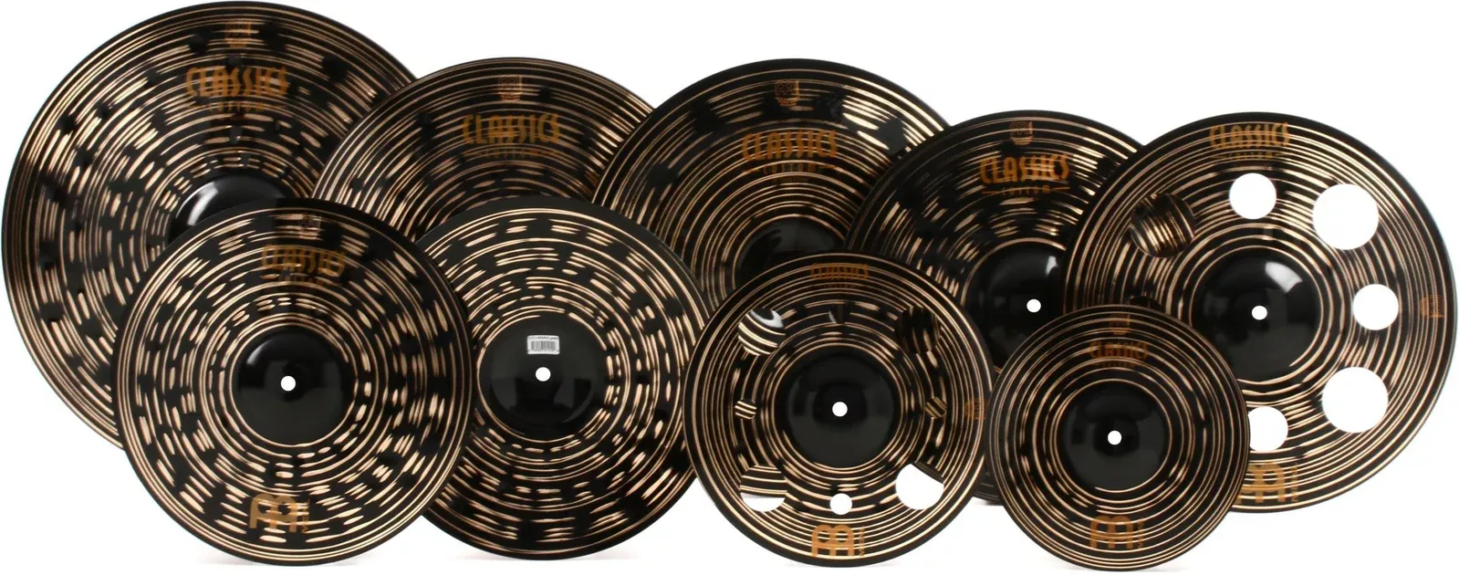 meinl-classics-custom-dark-expanded-cymbal-set-14-16-16-18-18-20in-free-10-12 Meinl Classics Custom Dark Expanded Cymbal Set 14-16-16-18-18-20in + FREE 10-12"