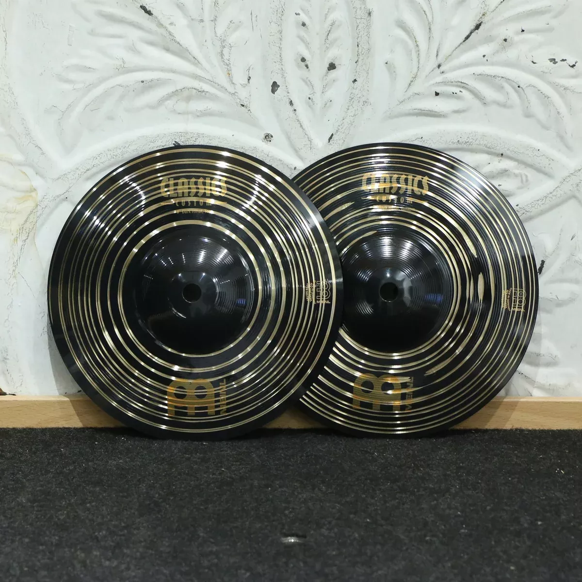Meinl Classics Custom Dark Micro Stack Hats 8in