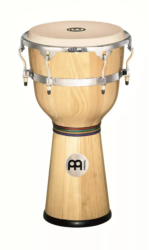 Meinl Floatune DJW3NT 12" Key-Tuned Djembe, Natural